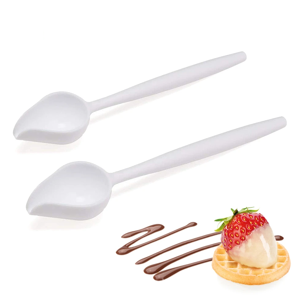 Plastic Drizzling Scoop Set of 2
