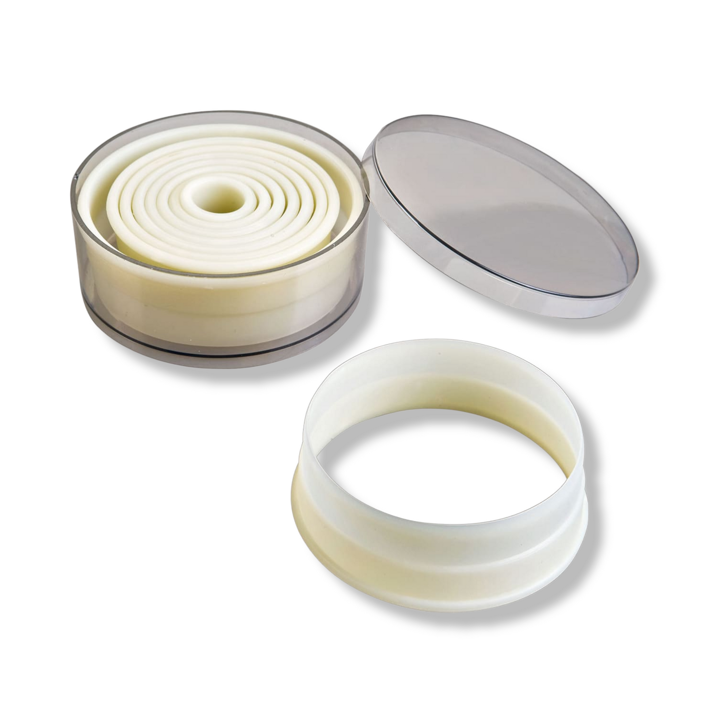 Plastic Cookie Cutters Biscuit Fluted Edge