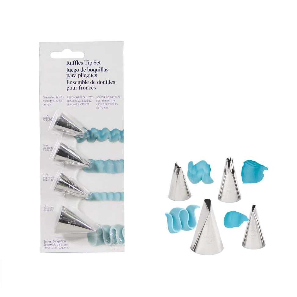 Ruffles Tip Set for Cake Icing