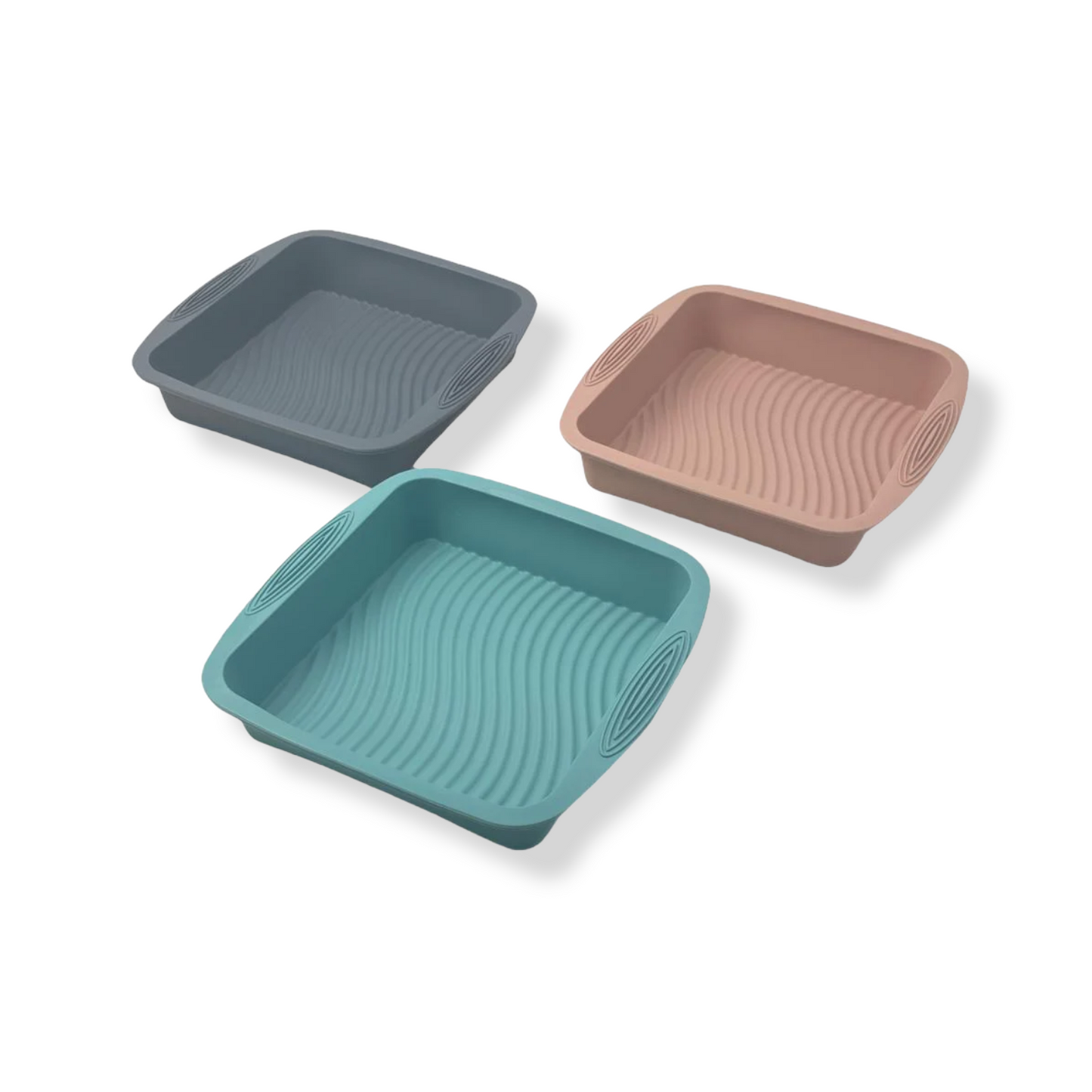 Silicone Squared Cake Mold 26.5x24.5x5.5cm