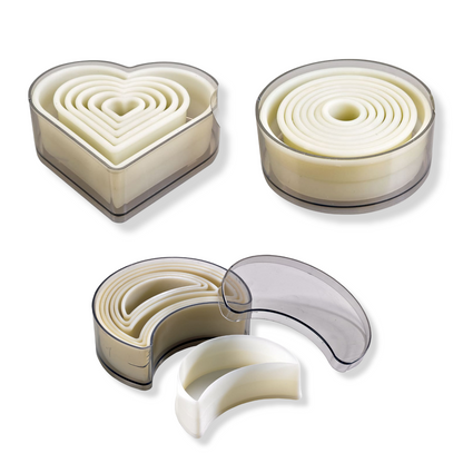 Plastic Cookie Cutters Biscuit Fluted Edge