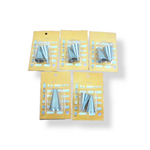 Set of 2 Tips for Piping Bag