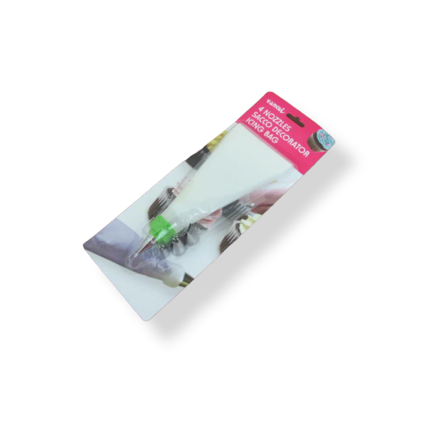 Silicon Piping Bag with 4 Tips