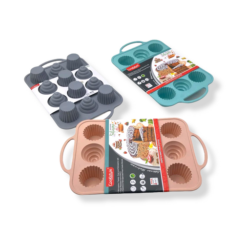 12 Cup Silicone Muffin Mold