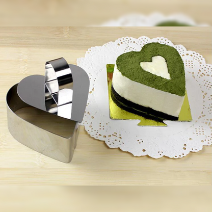 Heart Cake Ring with pusher