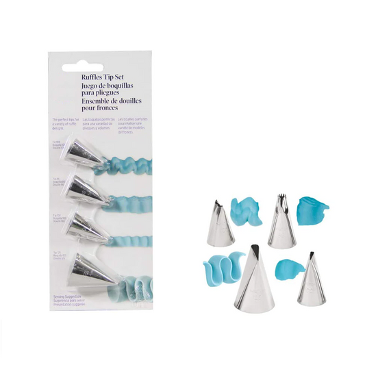 Ruffles Tip Set for Cake Icing