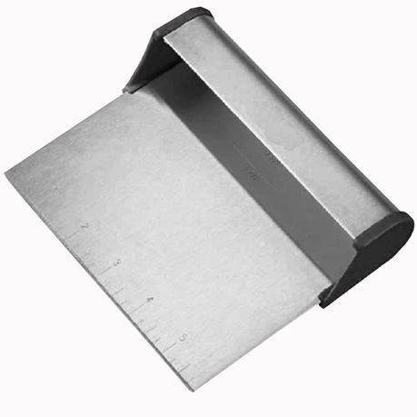 Baker's Blade: Stainless Steel Dough Scraper