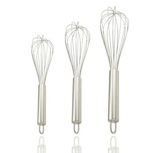 Stainless Steel Whisks Set of 3